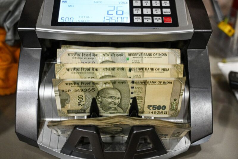 Indian Rupee Hits Record Low as Oil Prices and Inflation Risk Rise: INR/USD