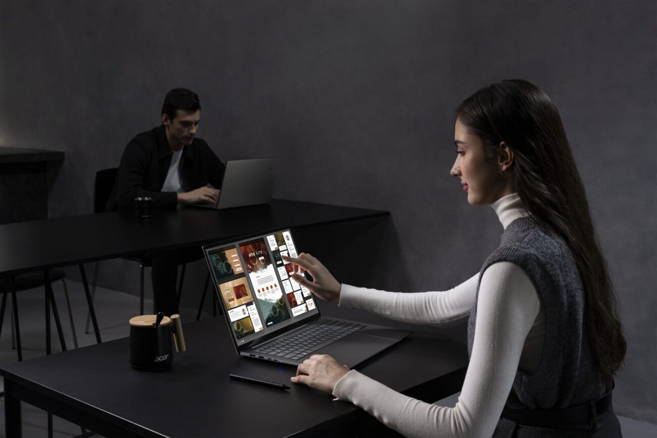 ACER Swift 16 AI with worlds largests haptic touchpad lands in Australia