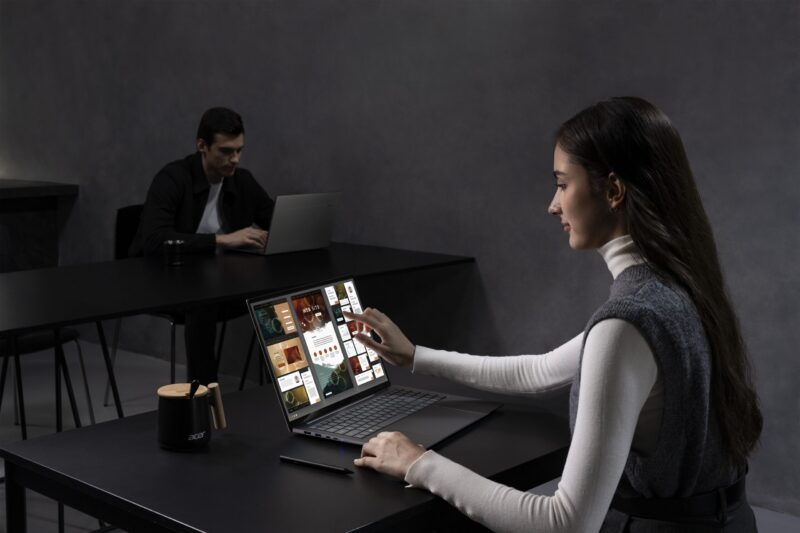 ACER Swift 16 AI with worlds largests haptic touchpad lands in Australia