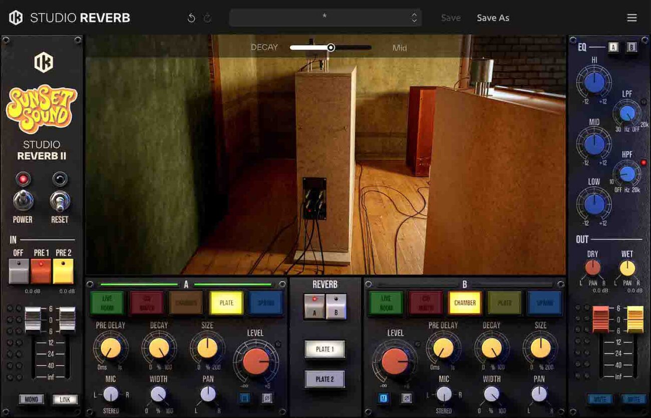 IK Multimedia launch Sunset Sound Studio Reverb II